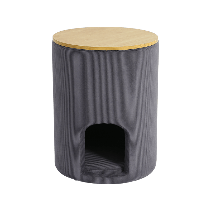 Cozy Cat Cave Stool