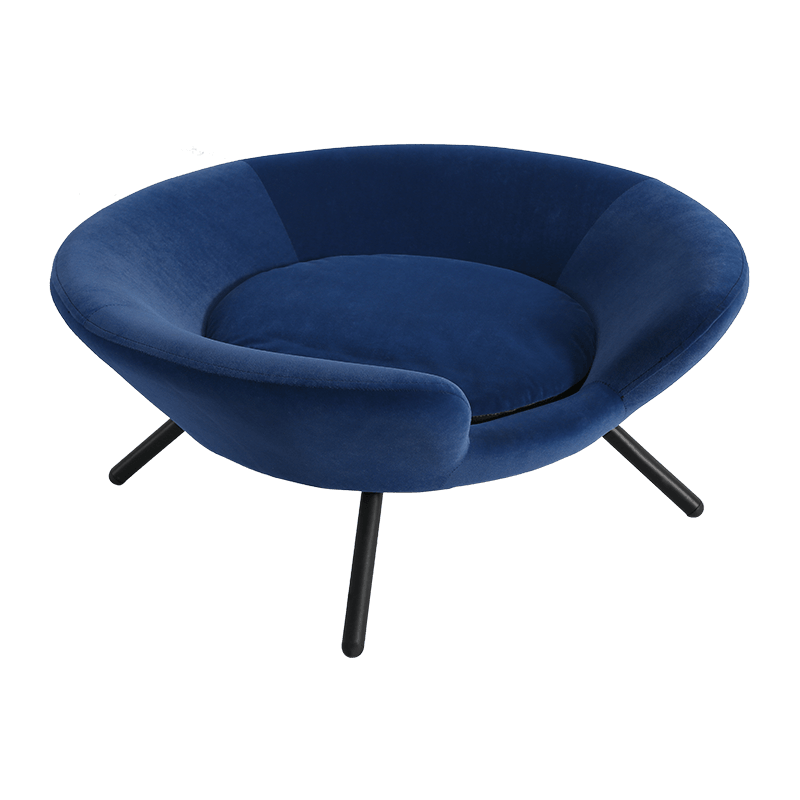 Elegant semi-closed pet nest for small cats 